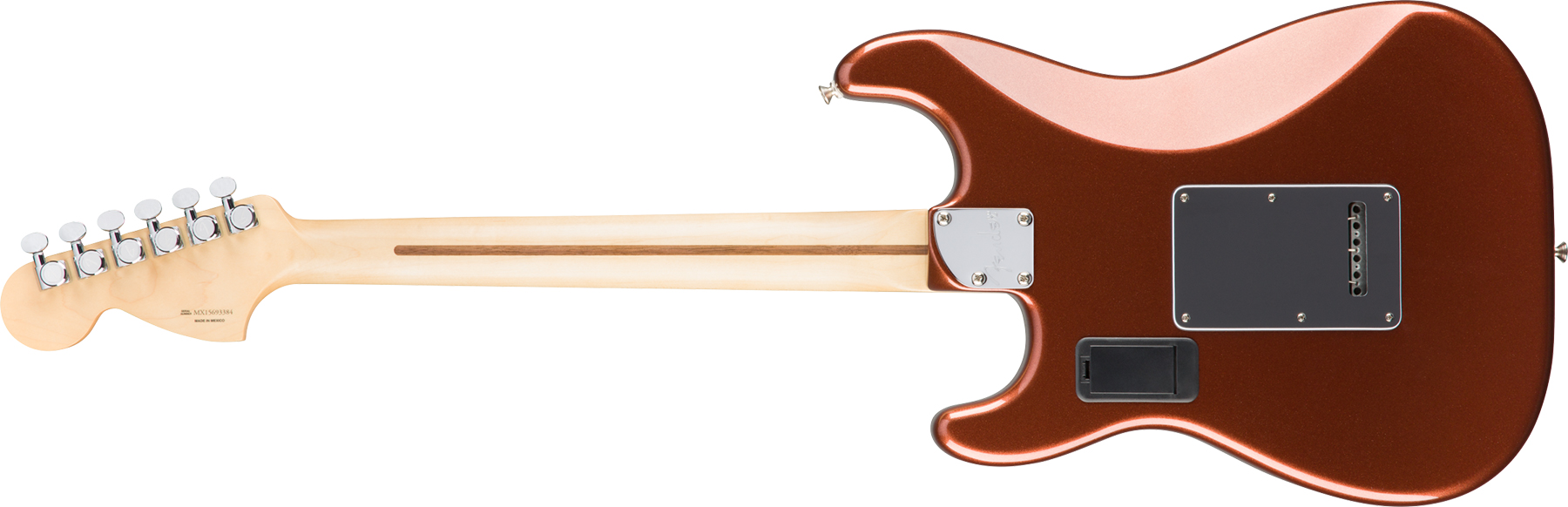 Fender Strat Deluxe Roadhouse Mex Mn - Classic Copper - Elektrische gitaar in Str-vorm - Variation 1