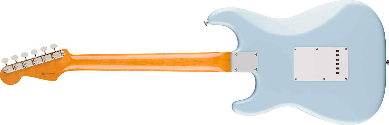 Fender Strat Early 60s Vintera 3 Mex 3s Trem Rw - Sonic Blue - Elektrische gitaar in Strat vorm - Variation 1