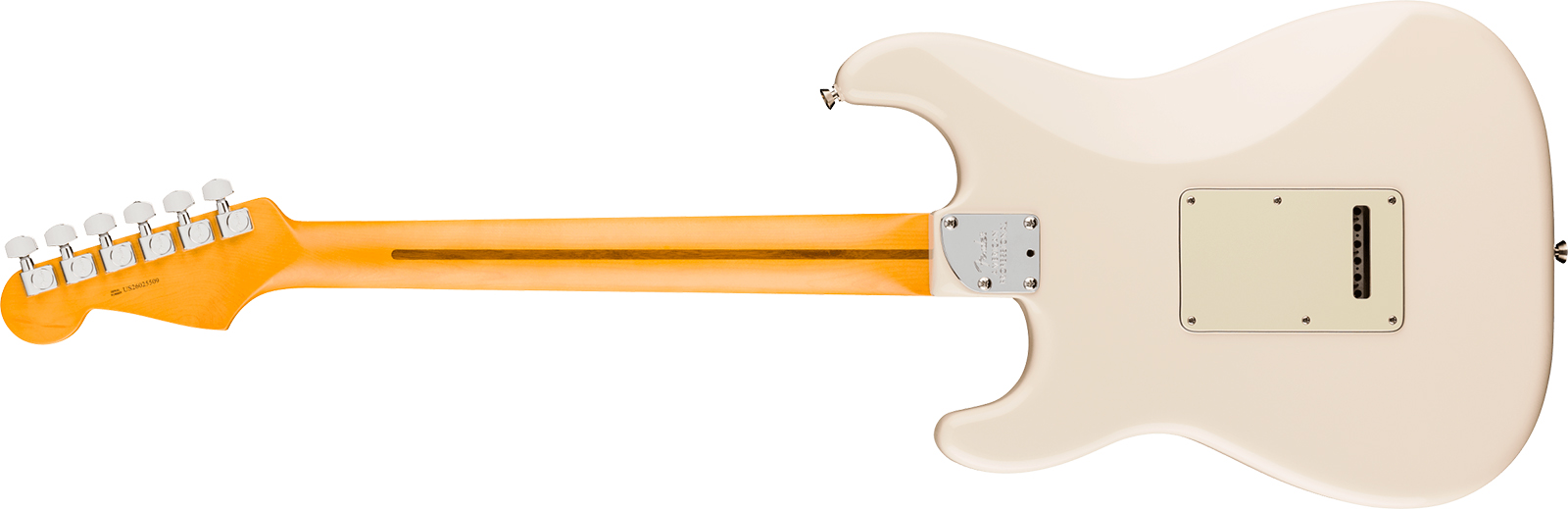 Fender Strat Hss American Pro. Usa Hss Trem Rw - Olympic White - Elektrische gitaar in Strat vorm - Variation 1