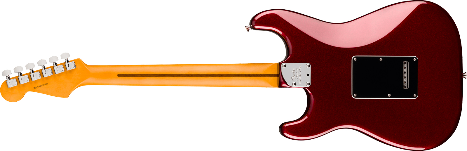 Fender Strat Hss American Pro. Usa Hss Trem Rw - Oxblood - Elektrische gitaar in Strat vorm - Variation 1