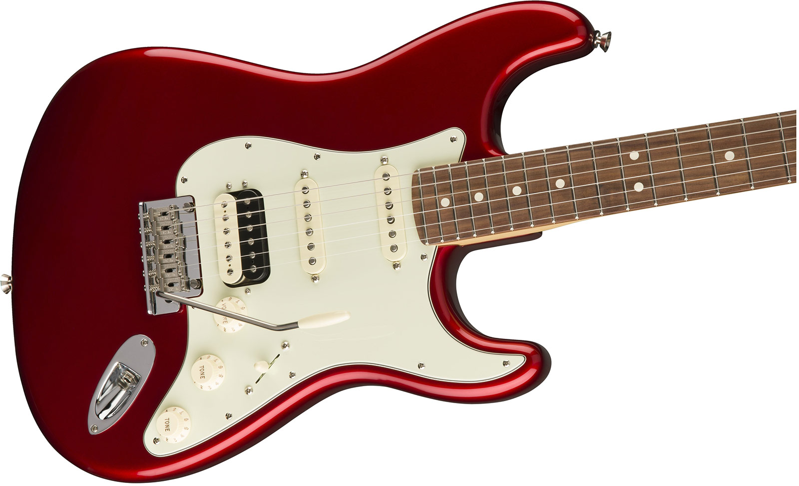 Fender Strat Hss Shawbucker American Professional Usa Rw - Candy Apple Red - 12-snarige elektrische gitaar - Variation 2