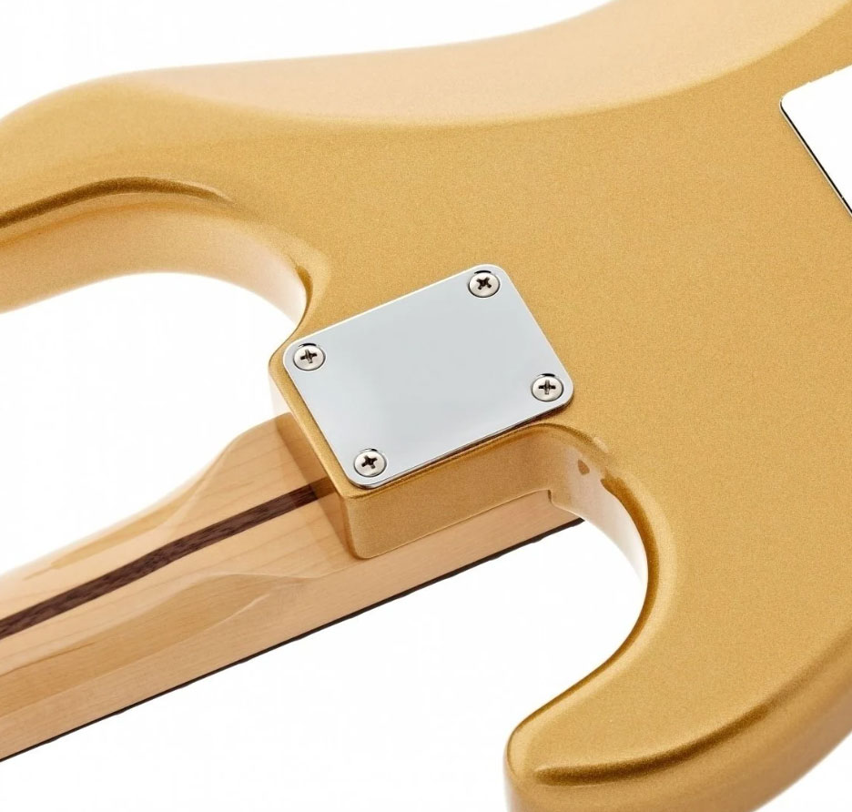 Fender Strat Hybrid Ii Mij Jap 3s Trem Rw - Gold - Elektrische gitaar in Str-vorm - Variation 4