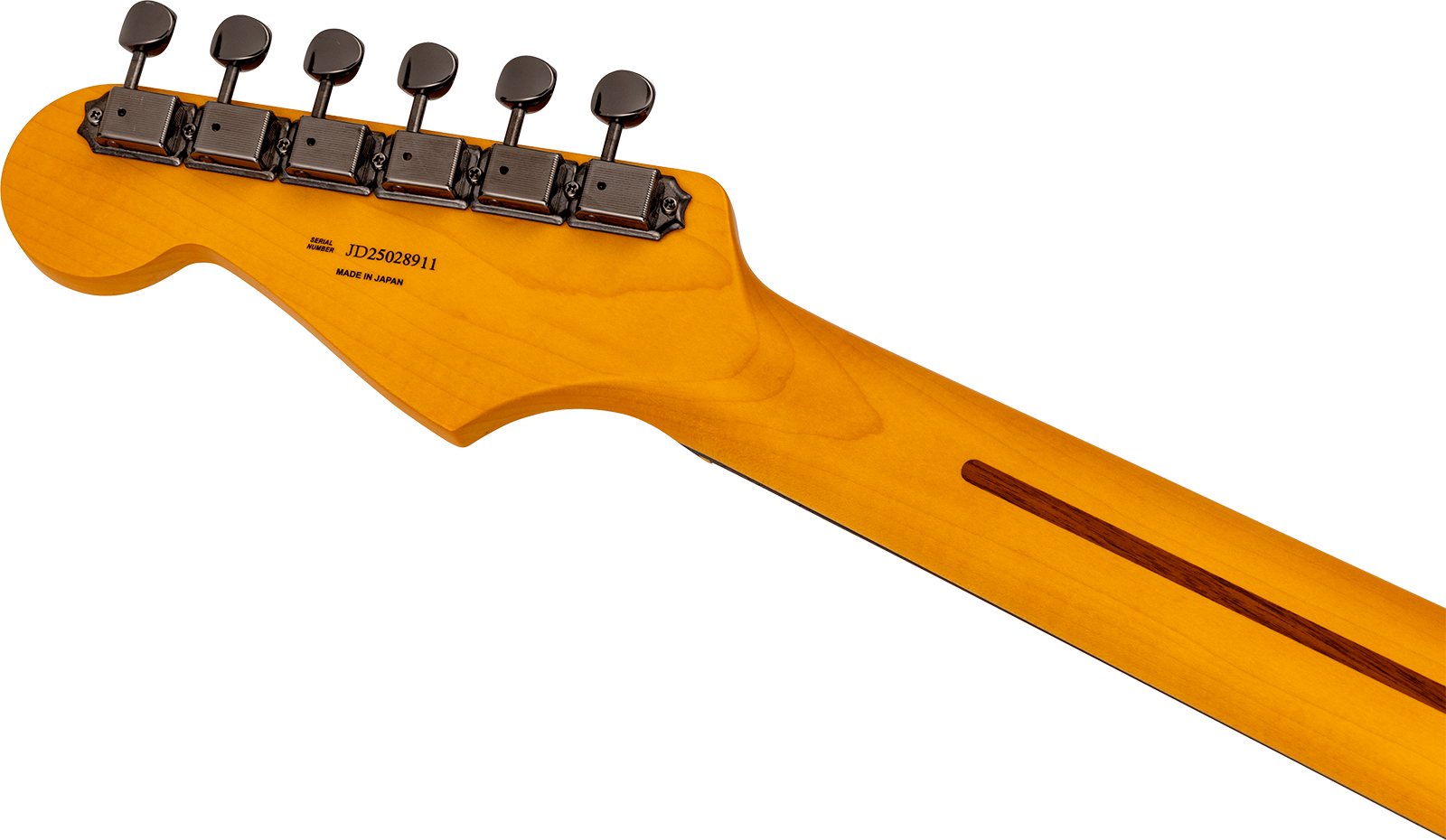 Fender Strat Hybrid Ii Mij Ltd Jap 3s Trem Rw - Matte Phantom Black - Elektrische gitaar in Strat vorm - Variation 3