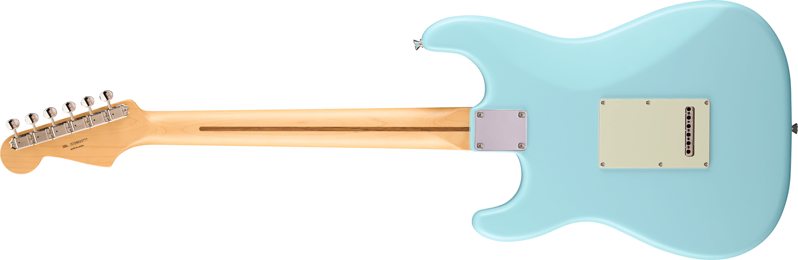 Fender Strat Hybrid Ii Mij Ltd Jap Hss Trem Rw - Daphne Blue - Elektrische gitaar in Strat vorm - Variation 1