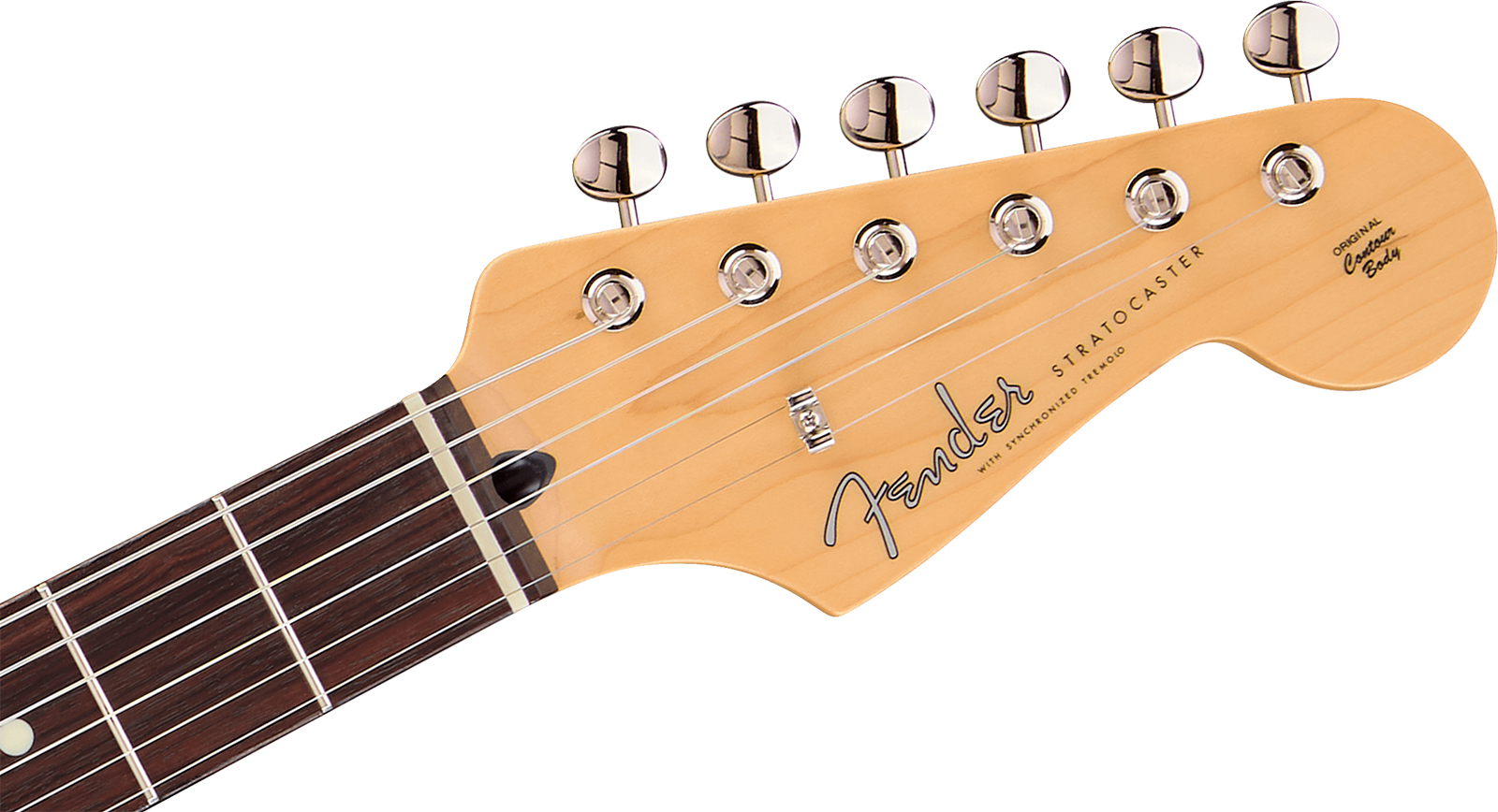 Fender Strat Hybrid Ii Mij Ltd Jap Hss Trem Rw - Daphne Blue - Elektrische gitaar in Strat vorm - Variation 2