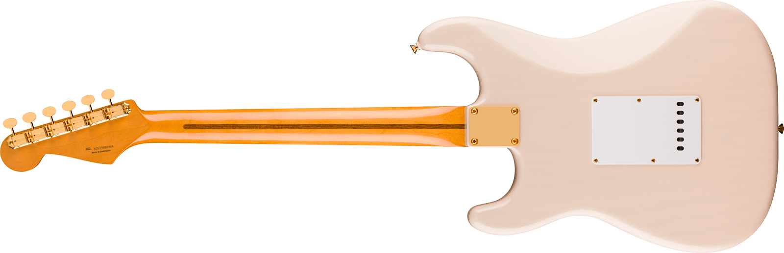 Fender Strat Late 50s Gh Vintera 3 Ltd Mex 3s Trem Mn - White Blonde - Elektrische gitaar in Strat vorm - Variation 1