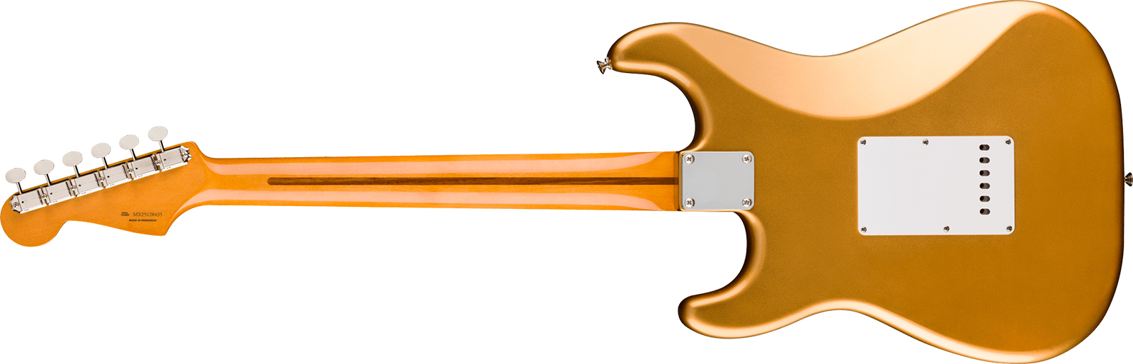 Fender Strat Late 50s Vintera 3 Mex 3s Trem Mn - Aztec Gold - Elektrische gitaar in Strat vorm - Variation 1