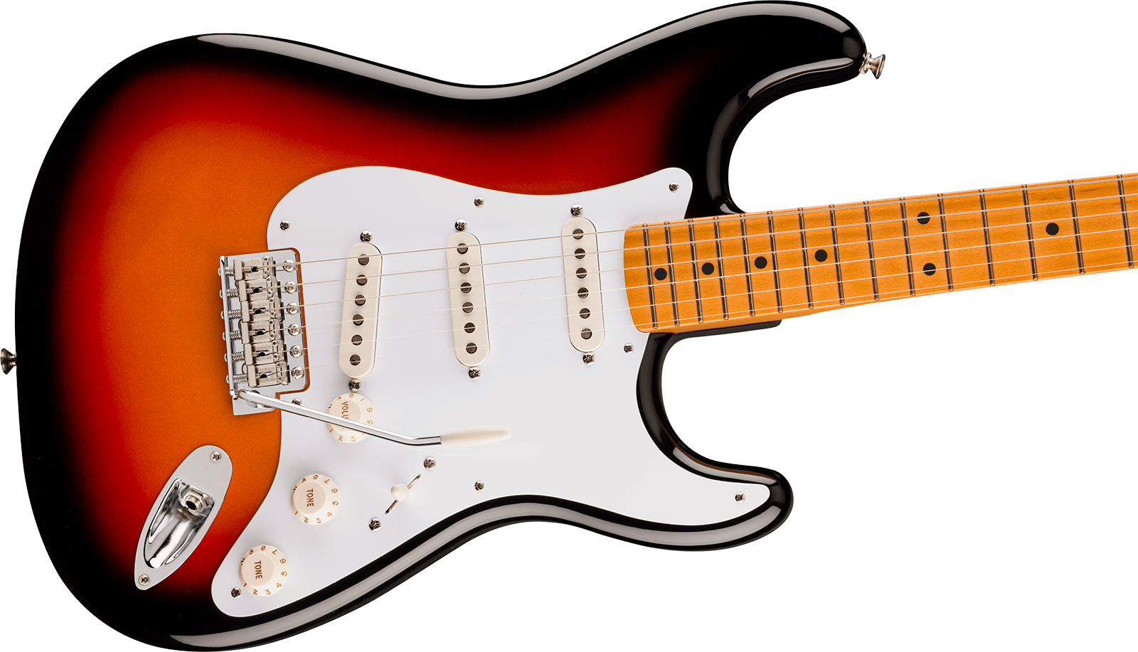 Fender Strat Late 50s Vintera 3 Mex 3s Trem Mn - 3-color Sunburst - Elektrische gitaar in Strat vorm - Variation 2