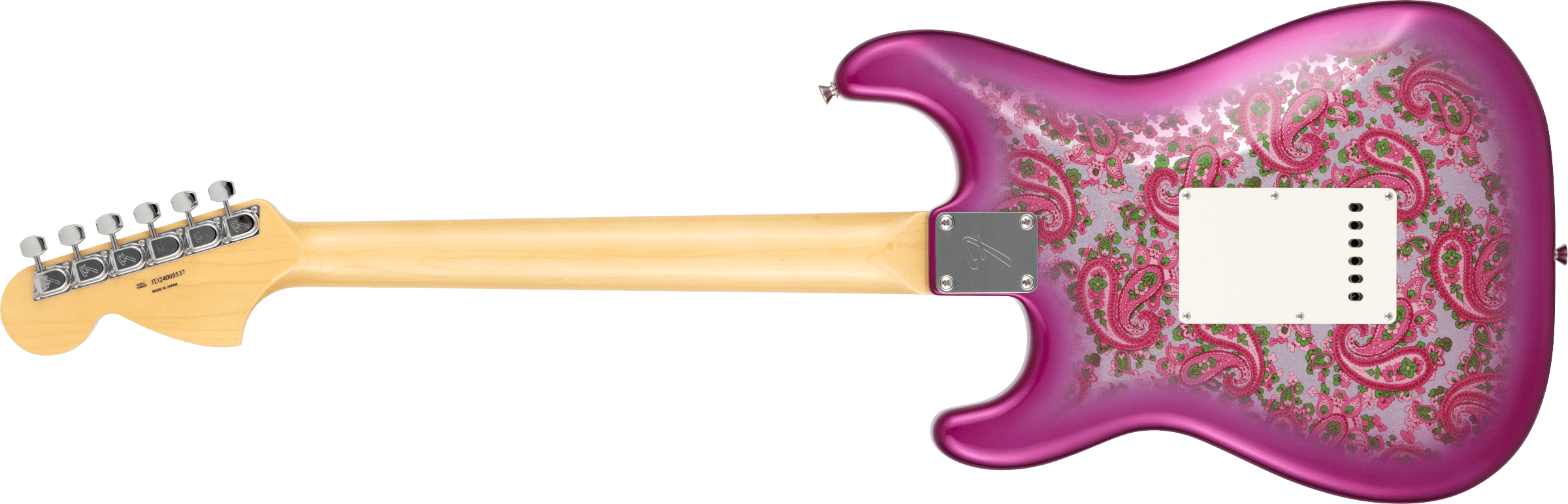 Fender Strat Ltd Jap 3s Trem Mn - Pink Paisley - Elektrische gitaar in Strat vorm - Variation 1