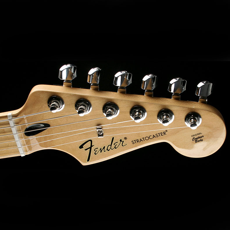 Fender Strat Mexican Standard 2011 3s Mn Black - Elektrische gitaar in Str-vorm - Variation 3