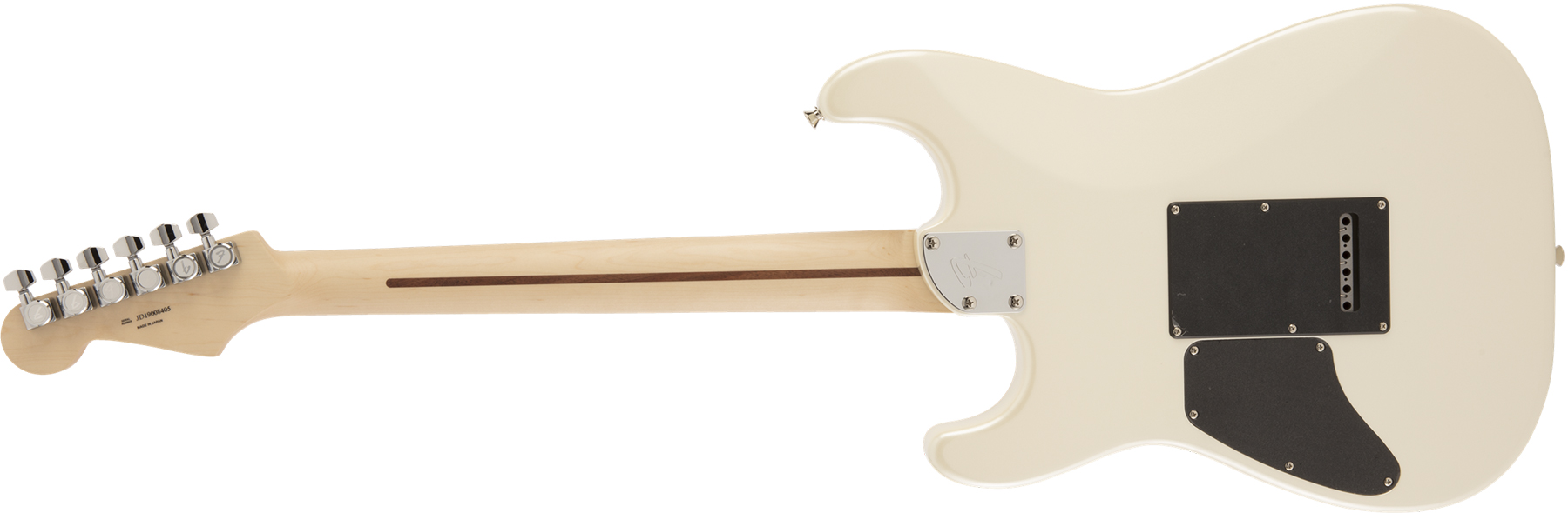 Fender Strat Modern Hh Japon Trem Rw - Olympic Pearl - Elektrische gitaar in Str-vorm - Variation 1