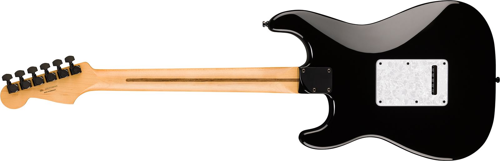 Fender Strat Player Fusion Ltd Mex Hss Trem Eb - Black - Elektrische gitaar in Strat vorm - Variation 1