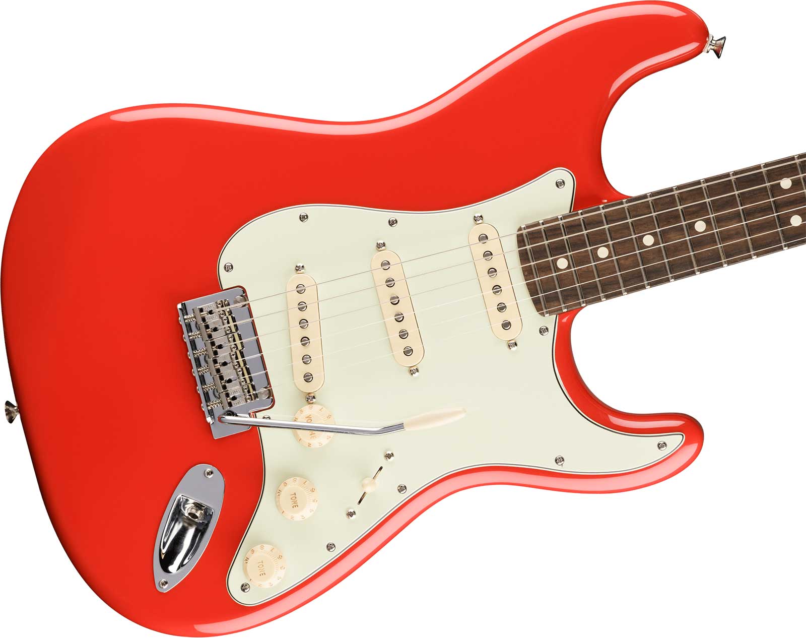 Fender Strat Player Ii Ltd 3s Trem Rw - Fiesta Red - Elektrische gitaar in Strat vorm - Variation 2