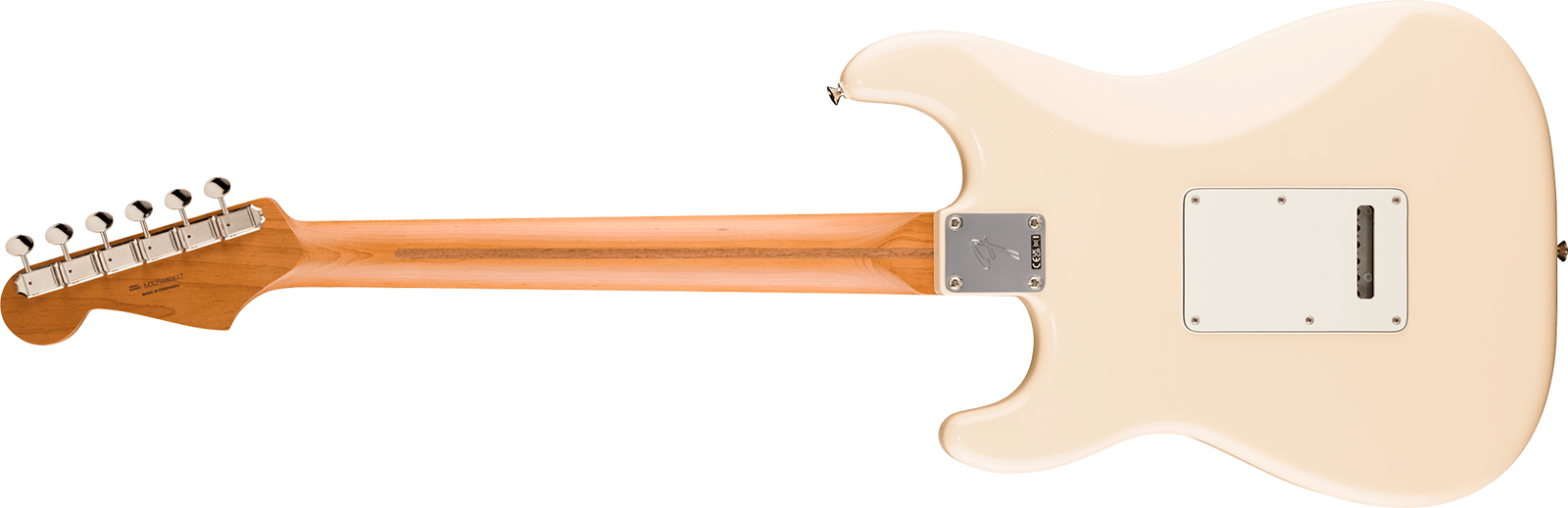 Fender Strat Player Ii Ltd Mex 3s Custom Shop Trem Mn - Olympic White - Elektrische gitaar in Strat vorm - Variation 1