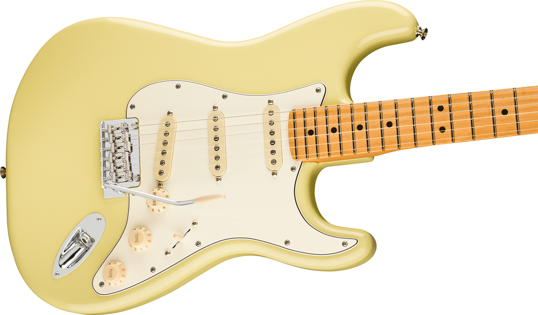 Fender Strat Player Ii Mex Aulne 3s Trem Mn - Hialeah Yellow - Elektrische gitaar in Str-vorm - Variation 2