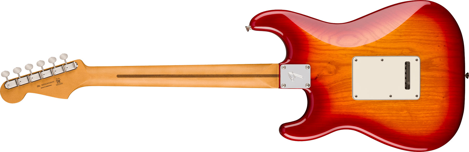 Fender Strat Player Ii Mex Frene 3s Trem Mn - Aged Cherry Burst - Elektrische gitaar in Str-vorm - Variation 1