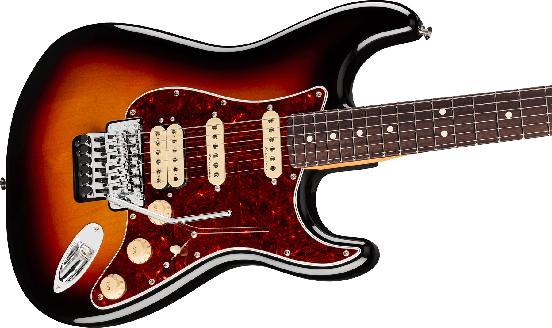 Fender Strat Player Ii Modified Mex Hss Fr Rw - 3-color Sunburst - Elektrische gitaar in Str-vorm - Variation 2