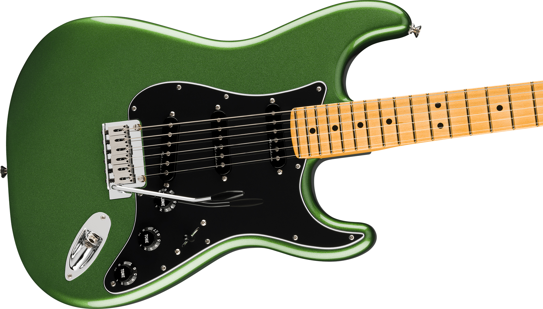 Fender Strat Player Ii Modified Mex 3s Trem Mn - Harvest Green Metallic - Elektrische gitaar in Str-vorm - Variation 2