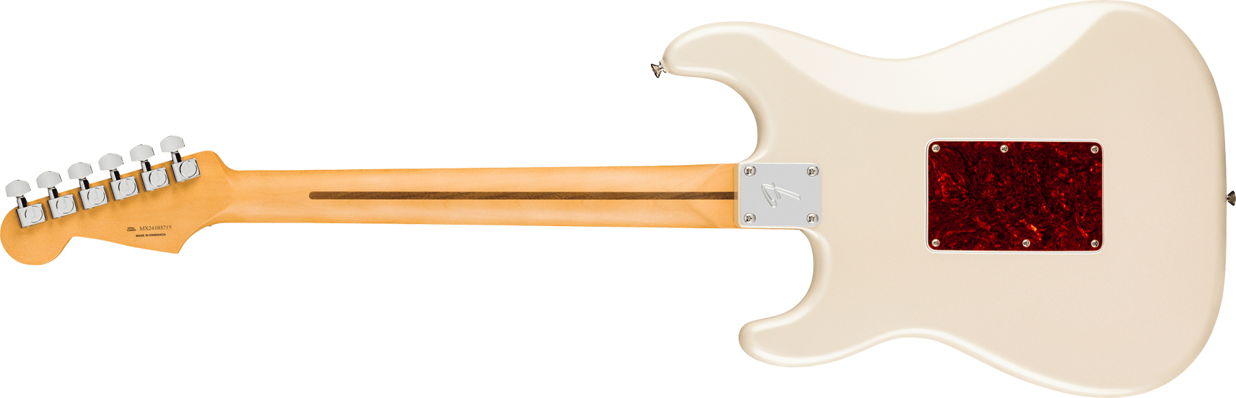 Fender Strat Player Ii Modified Mex Hss Fr Rw - Olympic Pearl - Elektrische gitaar in Str-vorm - Variation 1