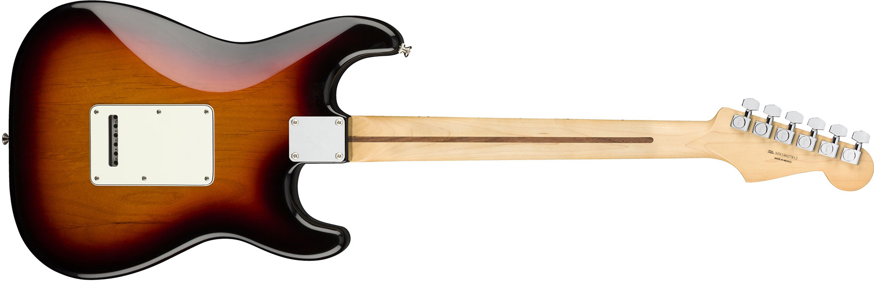 Fender Strat Player Lh Gaucher Mex Sss Mn - 3-color Sunburst - Linkshandige elektrische gitaar - Variation 4