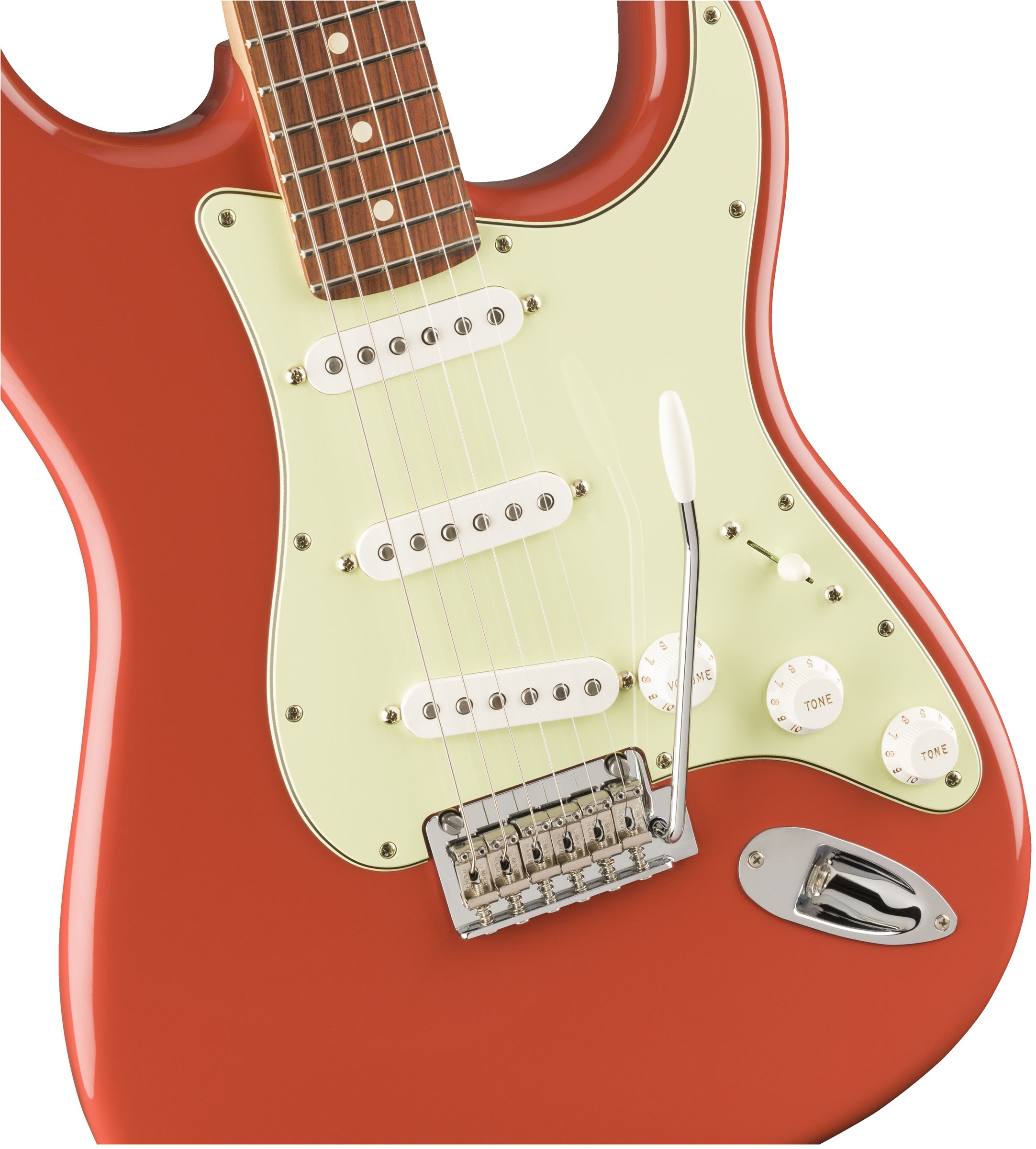 Fender Strat Player Ltd Mex 3s Trem Pf - Fiesta Red - Elektrische gitaar in Str-vorm - Variation 2