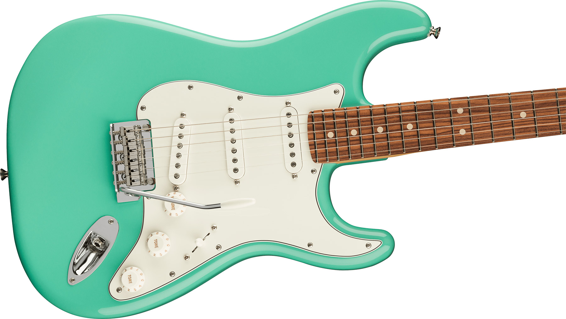 Fender Strat Player Mex 2023 3s Trem Pf - Seafoam Green - Elektrische gitaar in Str-vorm - Variation 2