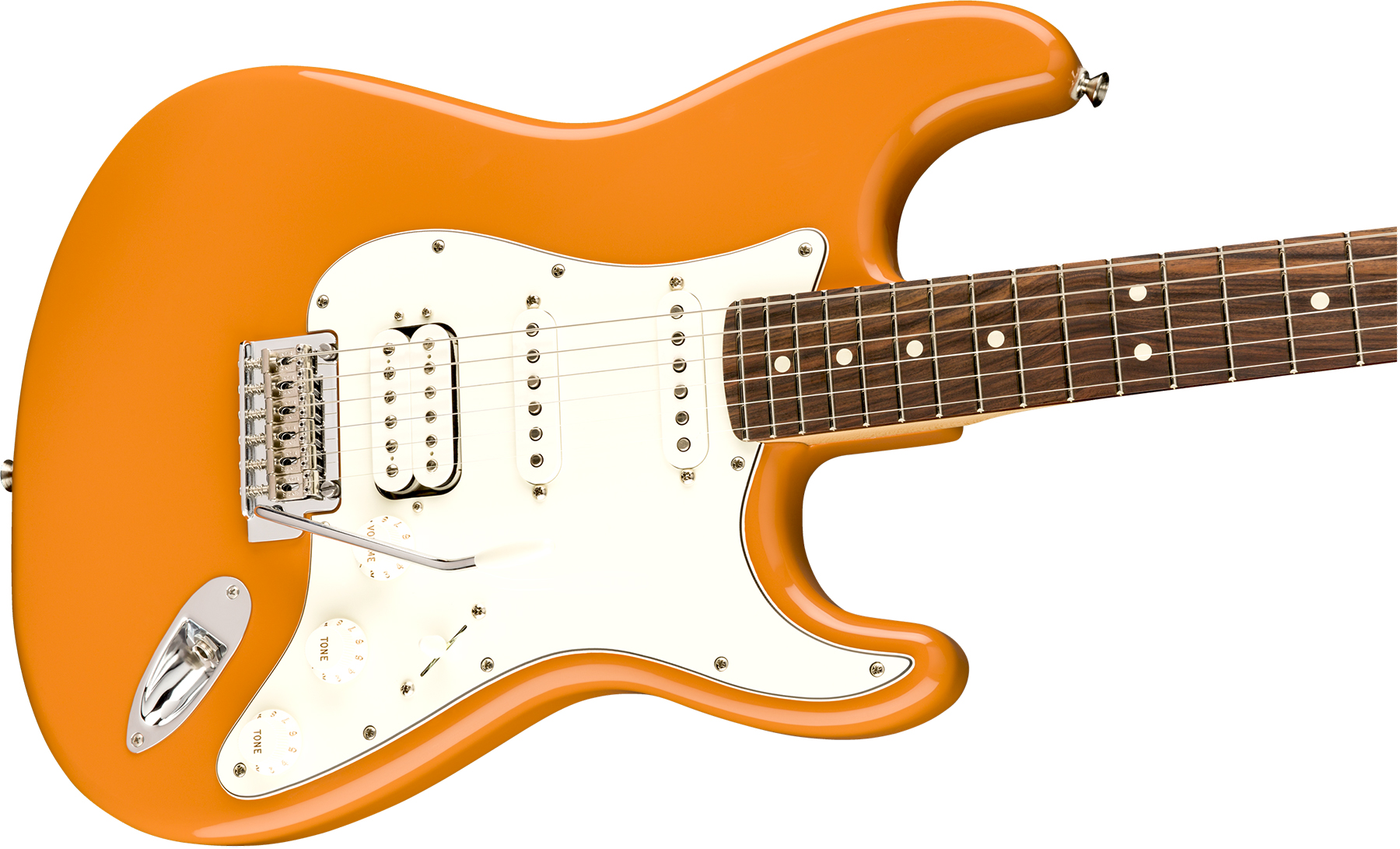 Fender Strat Player Mex Hss Pf - Capri Orange - Elektrische gitaar in Str-vorm - Variation 3