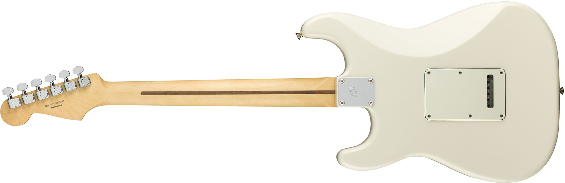Fender Strat Player Mex Sss Mn - Polar White - Elektrische gitaar in Str-vorm - Variation 1