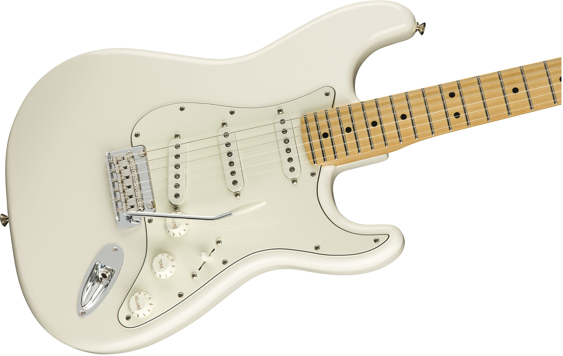 Fender Strat Player Mex Sss Mn - Polar White - Elektrische gitaar in Str-vorm - Variation 2