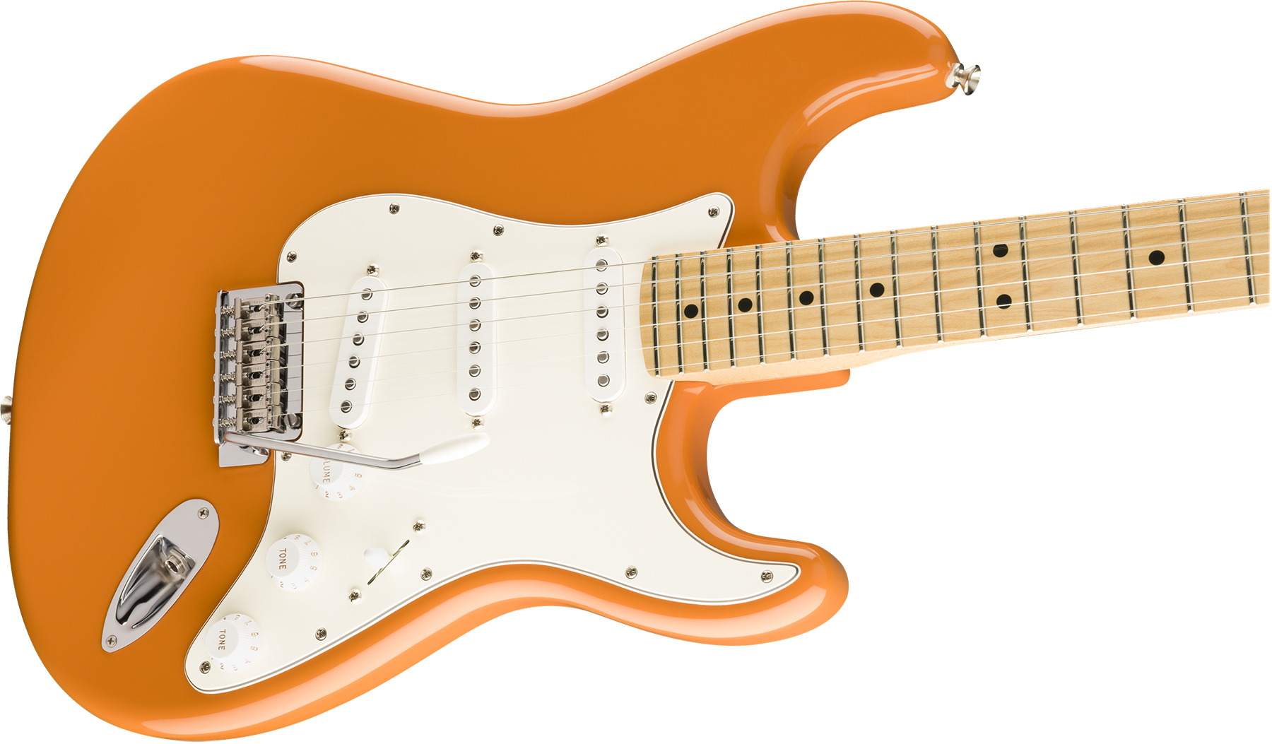 Fender Strat Player Mex Sss Mn - Capri Orange - Elektrische gitaar in Str-vorm - Variation 2