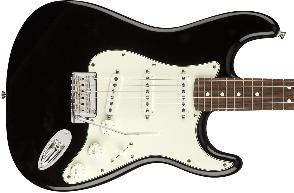 Fender Strat Player Mex Sss Pf - Black - Elektrische gitaar in Str-vorm - Variation 1