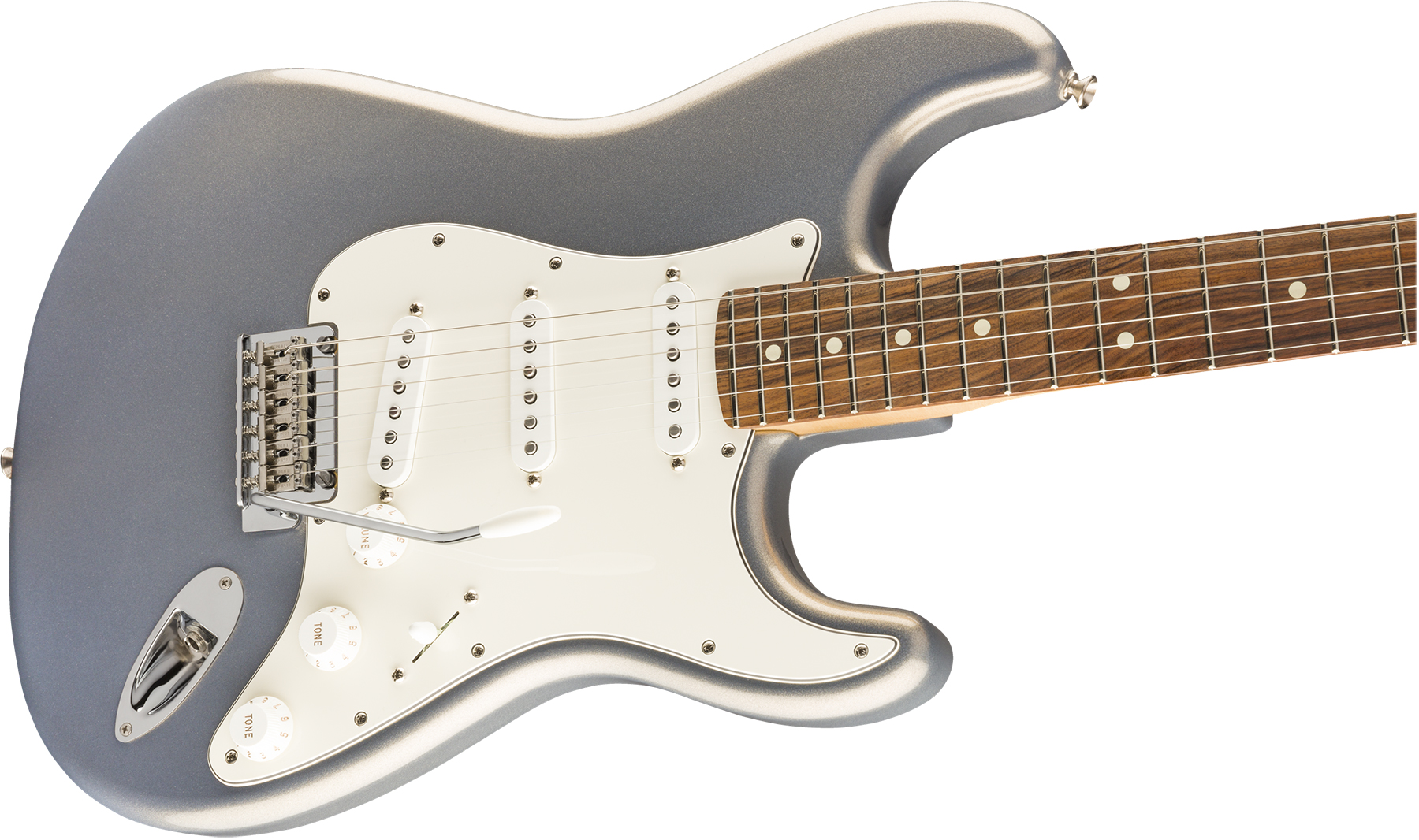 Fender Strat Player Mex 3s Trem Pf - Silver - Elektrische gitaar in Str-vorm - Variation 2