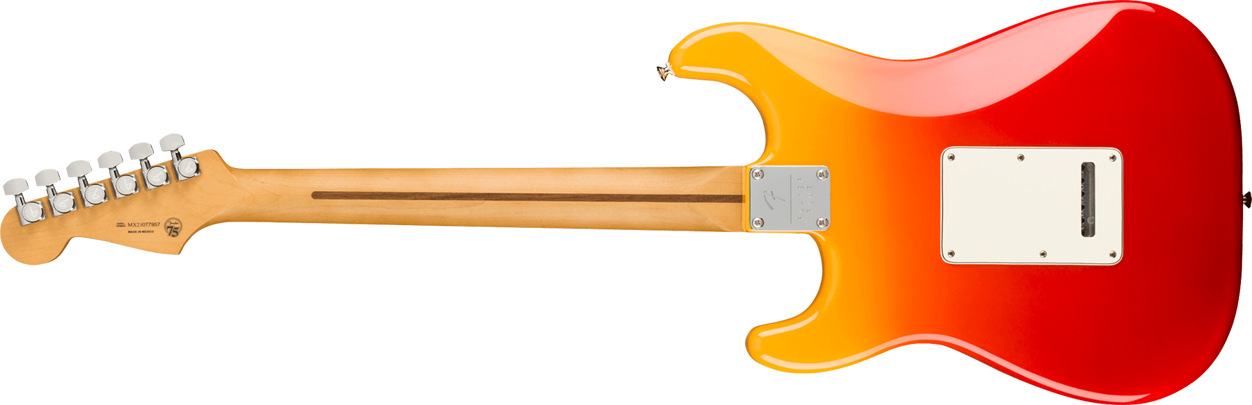 Fender Strat Player Plus Lh Gaucher Mex 3s Trem Pf - Tequila Sunrise - Linkshandige elektrische gitaar - Variation 1