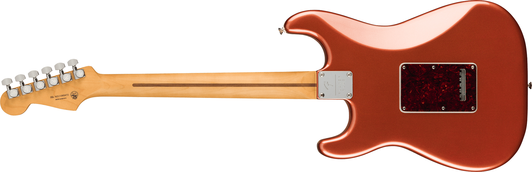 Fender Strat Player Plus Mex 3s Trem Pf - Aged Candy Apple Red - Elektrische gitaar in Str-vorm - Variation 1