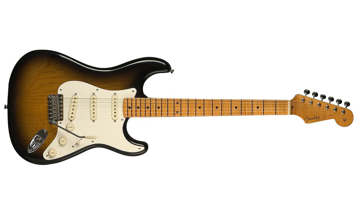 Fender Strat Eric Johnson Usa Sss Mn - 2-color Sunburst - Elektrische gitaar in Str-vorm - Variation 1
