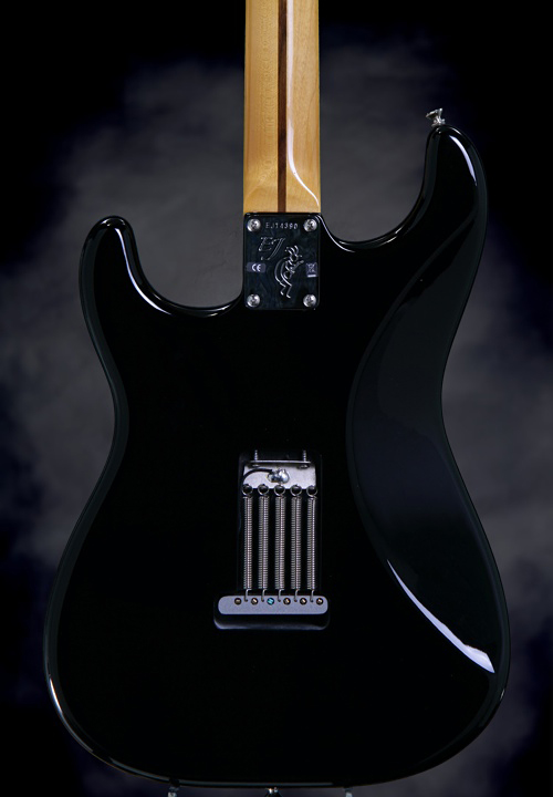 Fender Strat Eric Johnson Usa Signature Sss Mn - Black - Elektrische gitaar in Str-vorm - Variation 2