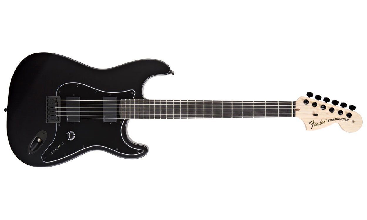 Fender Jim Root Stratocaster (usa, Eb) - Flat Black - Elektrische gitaar in Str-vorm - Variation 1