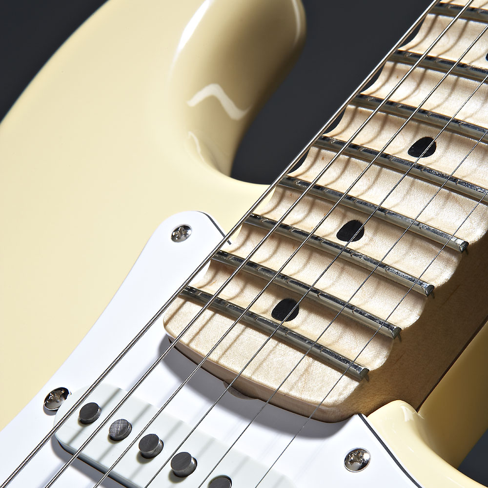 Fender Stratocaster Yngwie Malmsteen (usa, Mn) - Vintage White - Elektrische gitaar in Str-vorm - Variation 2