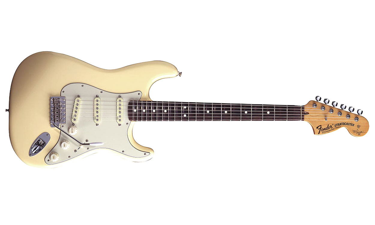 Fender Yngwie Malsteen Strat Artist Usa Signature Rw - Vintage White - Elektrische gitaar in Str-vorm - Variation 1
