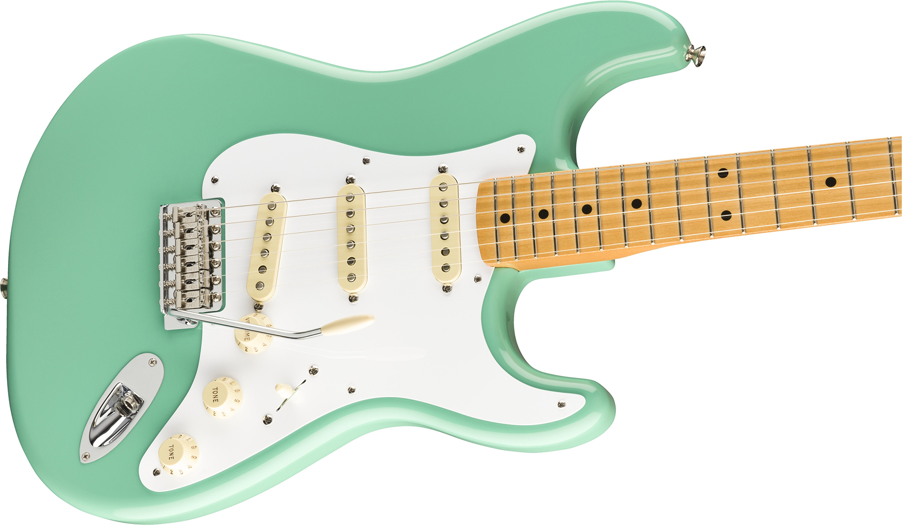 Fender Strat 50s Vintera Vintage Mex Mn - Seafoam Green - Elektrische gitaar in Str-vorm - Variation 2