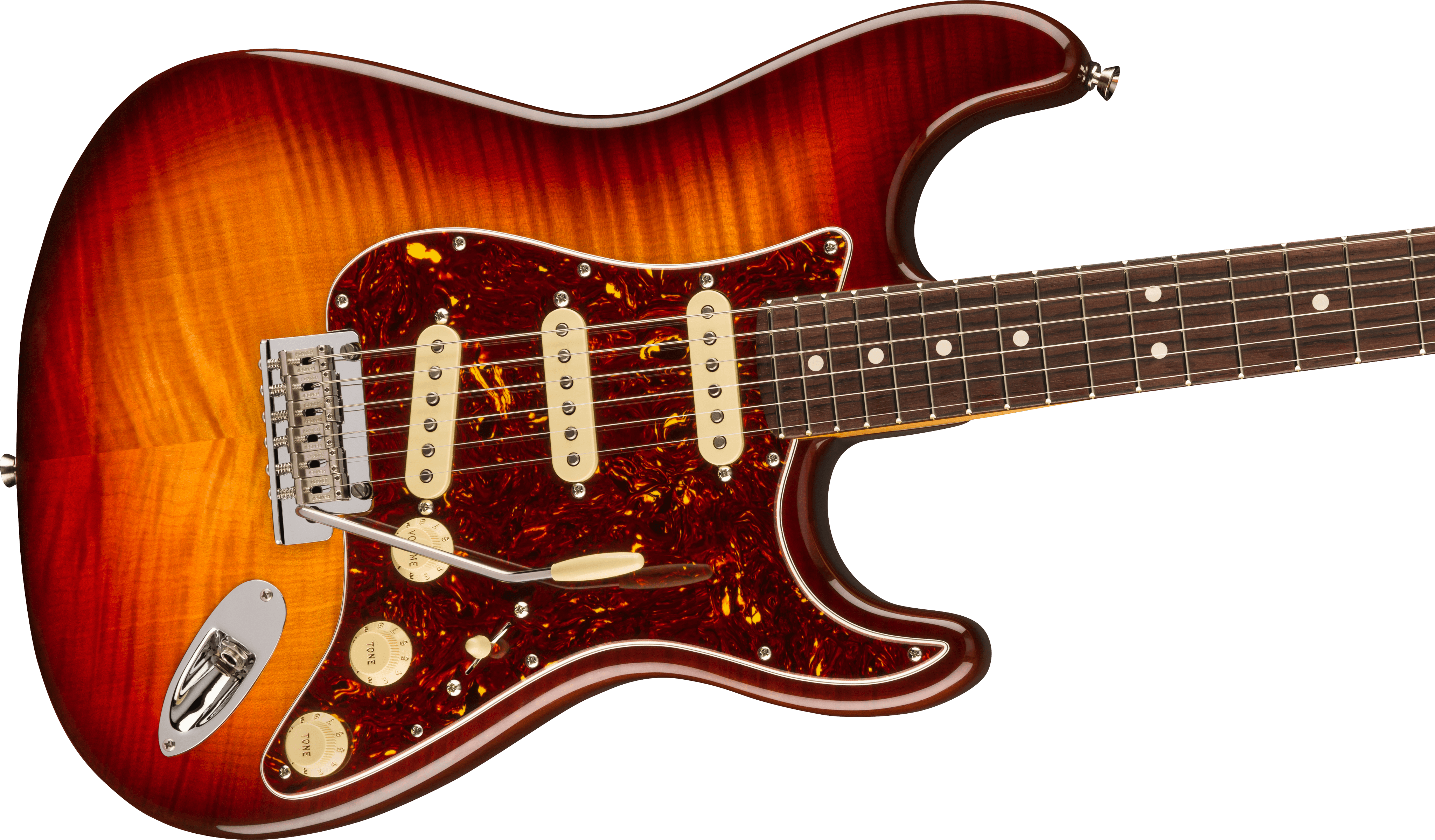 Fender Stratocaster American Pro Ii 70th Anniversary 3s Trem Mn - Comet Burst - Elektrische gitaar in Str-vorm - Variation 3