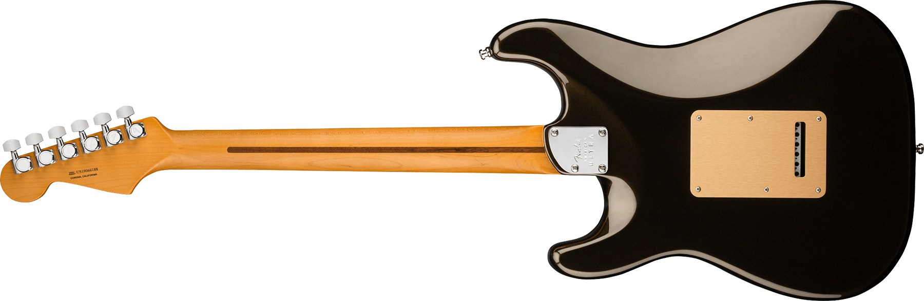 Fender Strat American Ultra 2019 Usa Mn - Texas Tea - Elektrische gitaar in Str-vorm - Variation 1