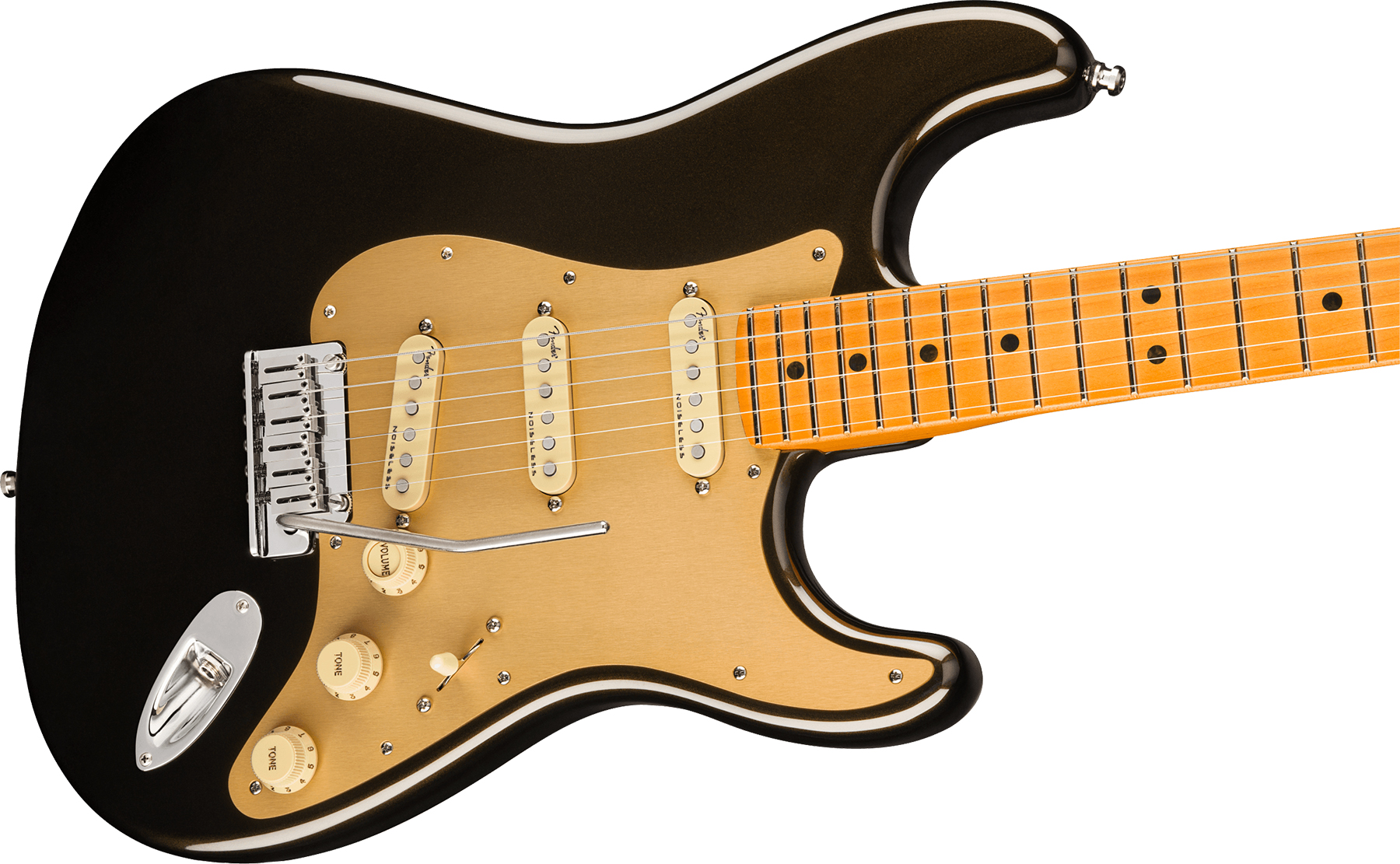 Fender Strat American Ultra 2019 Usa Mn - Texas Tea - Elektrische gitaar in Str-vorm - Variation 2