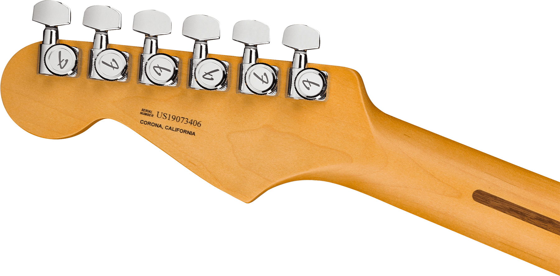 Fender Strat American Ultra 2019 Usa Rw - Arctic Pearl - Elektrische gitaar in Str-vorm - Variation 3