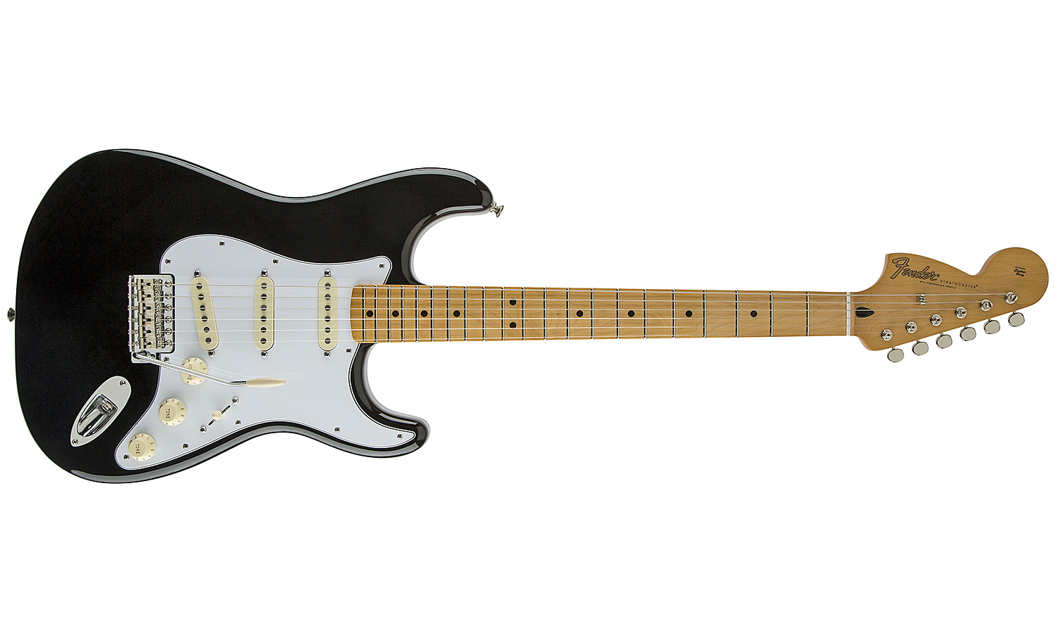 Fender Jimi Hendrix Strat Mex Sss Mn - Black - Elektrische gitaar in Str-vorm - Variation 3
