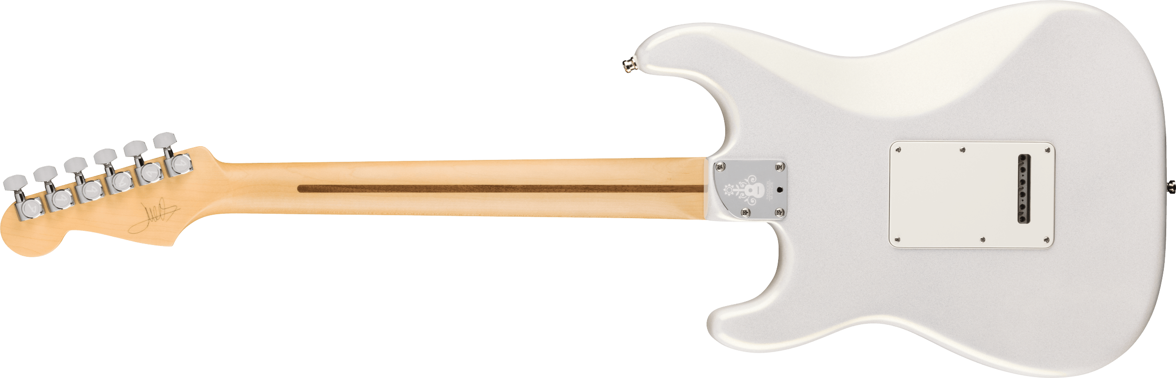 Fender Juanes Strat Trem Hss Mn - Luna White - Elektrische gitaar in Str-vorm - Variation 1