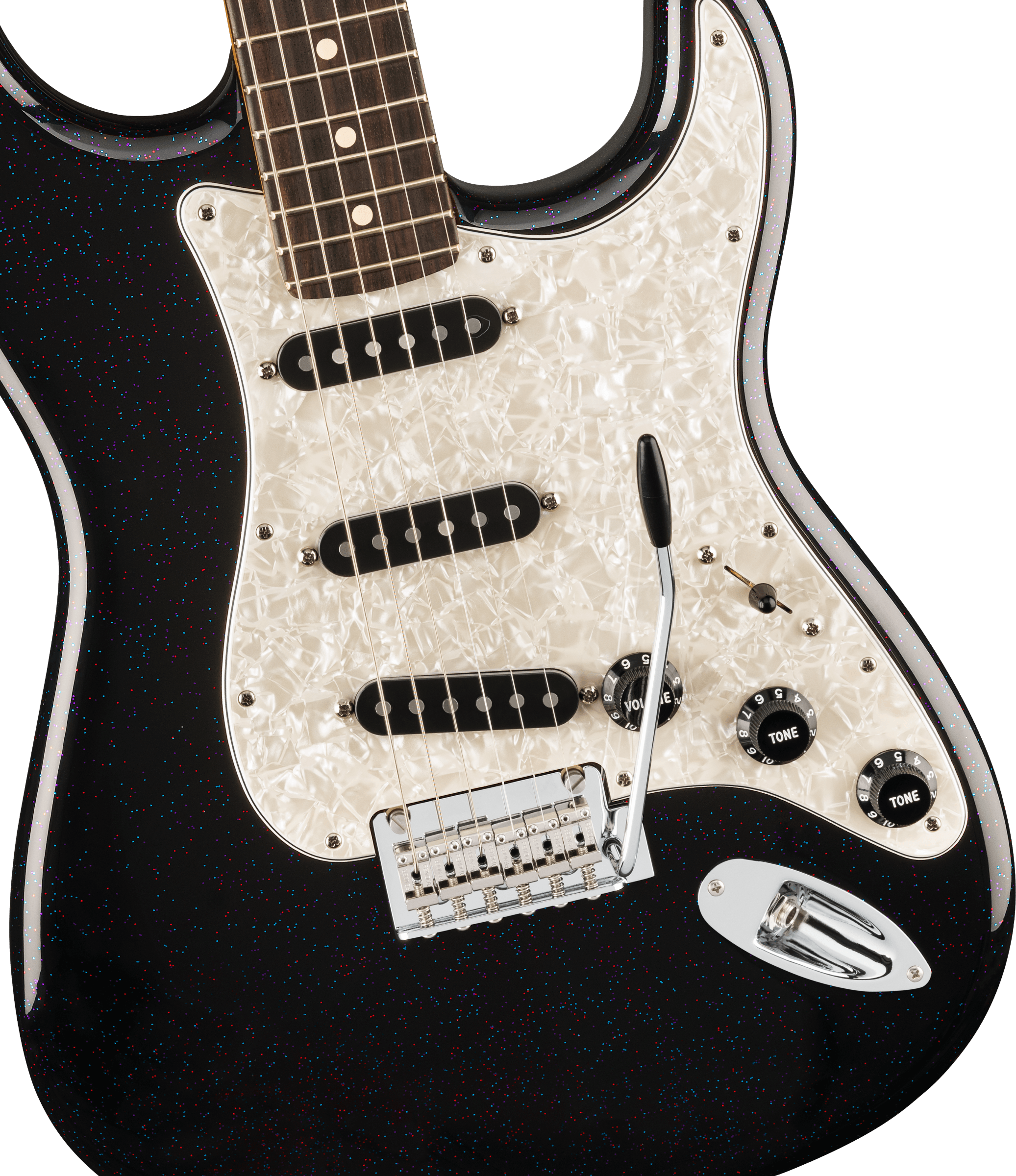 Fender Stratocaster Player 70th Anniversary 3s Trem Rw - Nebula Noir - Elektrische gitaar in Str-vorm - Variation 2