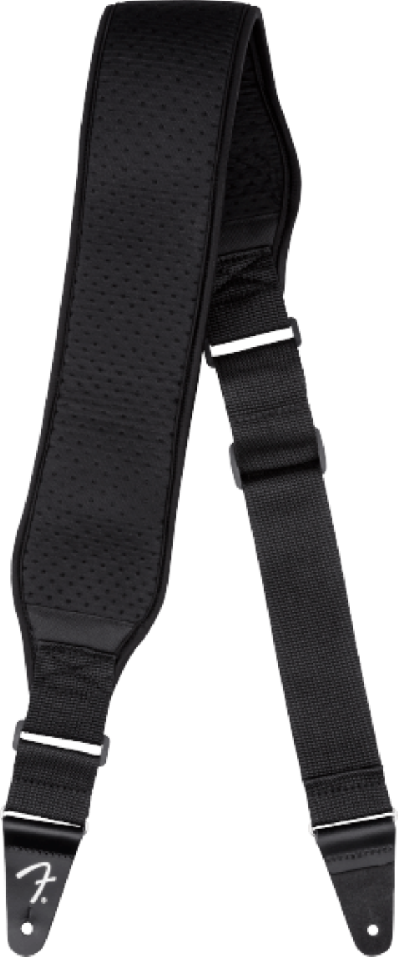 Fender Swell Neoprene Strap Black 3.5 Inch - Gitaarriem - Variation 2