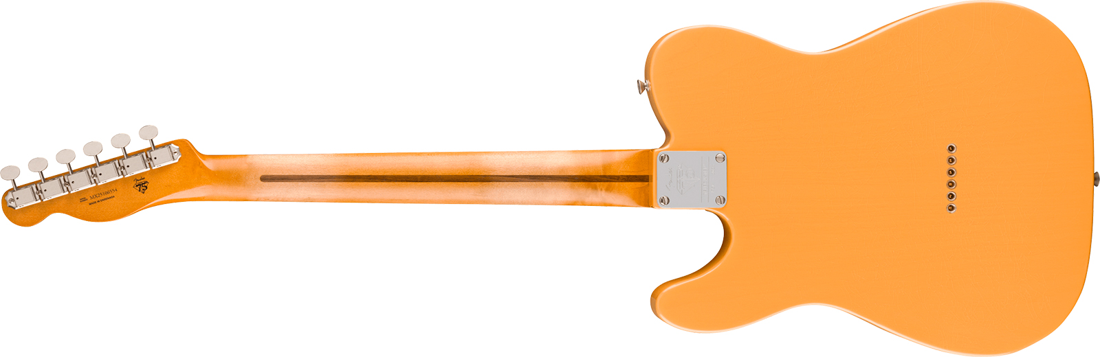 Fender Tele 1951 Vintera Ii Roadworn 75th Ann. Mex 2s Ht Mn - Butterscotch Blonde - Televorm elektrische gitaar - Variation 2