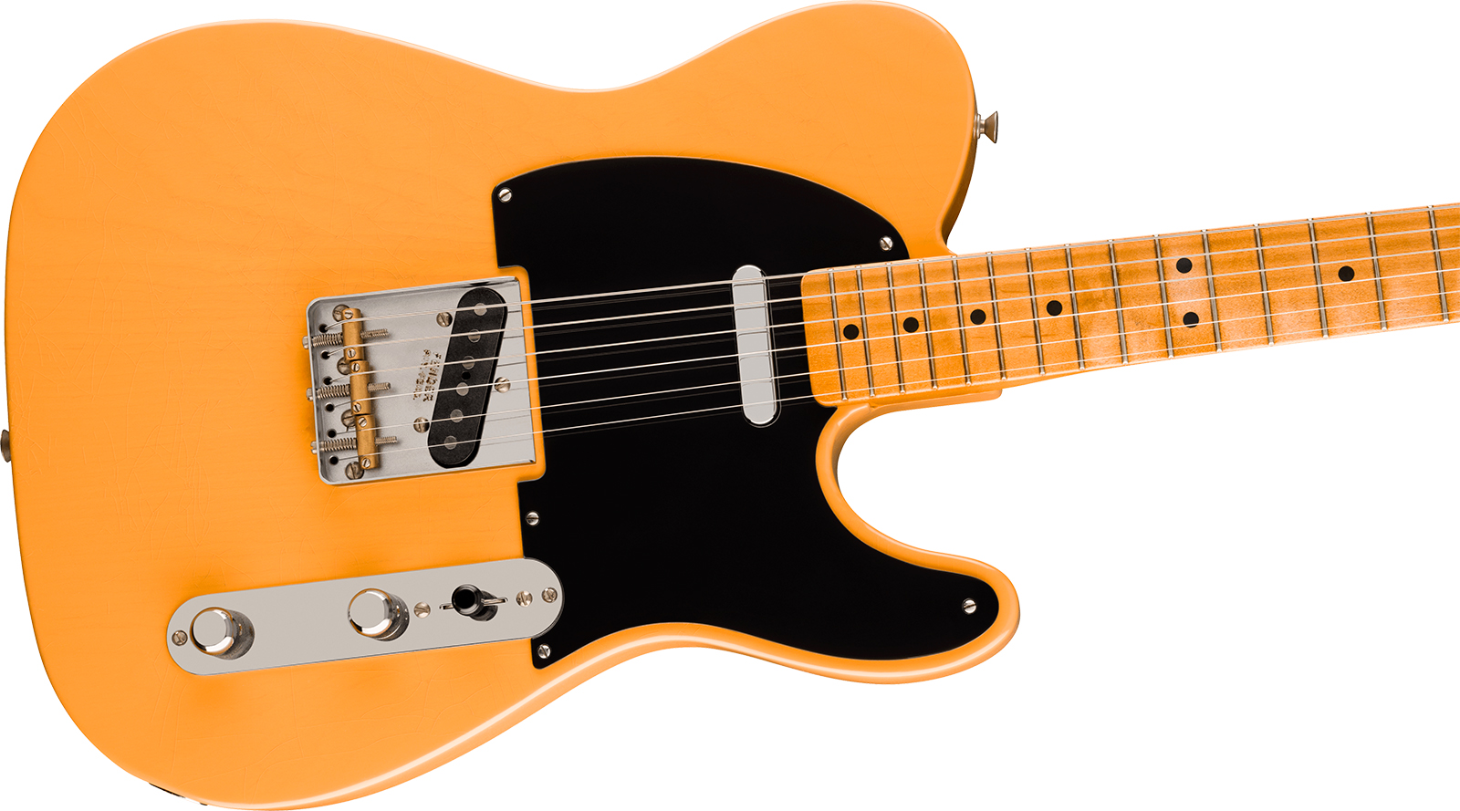 Fender Tele 1951 Vintera Ii Roadworn 75th Ann. Mex 2s Ht Mn - Butterscotch Blonde - Televorm elektrische gitaar - Variation 3